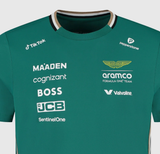 Aston Martin AMF1, Zespół, Koszulka, Fernando Alonso, Zielona 🔥