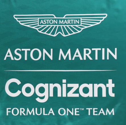 Flaga na trybunie zespołu Aston Martin, zielona, 2022