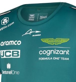 Aston Martin Aramco Cognizant F1 Team Official Driver Jersey - Fernando Alonso, 2023