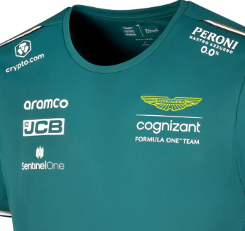 Official Aston Martin Aramco Cognizant F1 Team Jersey, 2023