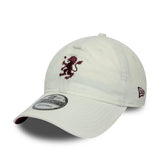 Aston Villa czapka, z zapięciem, 9TWENTY, New Era, beżowa