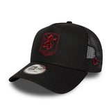 Aston Villa trucker cap, podstawowy, czarny