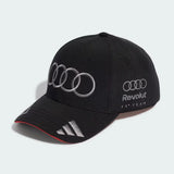 Audi adidas czapka, zespół, Nico Hülkenberg, czarna, 2026