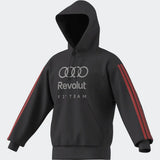 Audi Kapucnis Pulóver, DNA, adidas, szary