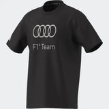 Audi T-shirt, DNA, adidas, szary