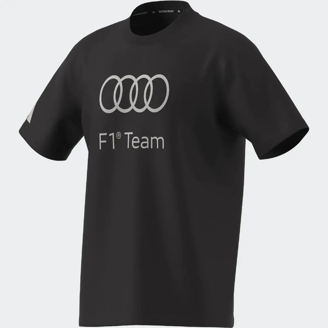 Audi T-shirt, DNA, adidas, szary