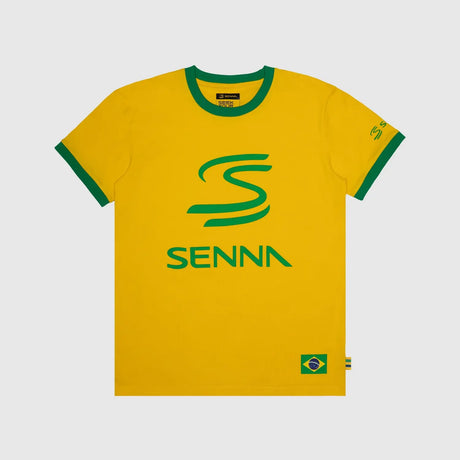 Ayrton Senna T-shirt, dziedzictwo, żółty