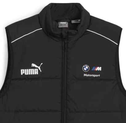 BMW Motorsport Weste, Puma, MMS MT7+ Padded, Schwarz
