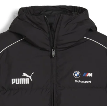BMW Motorsport Jacke, Puma, MMS MT7+ ECOLITE, Schwarz