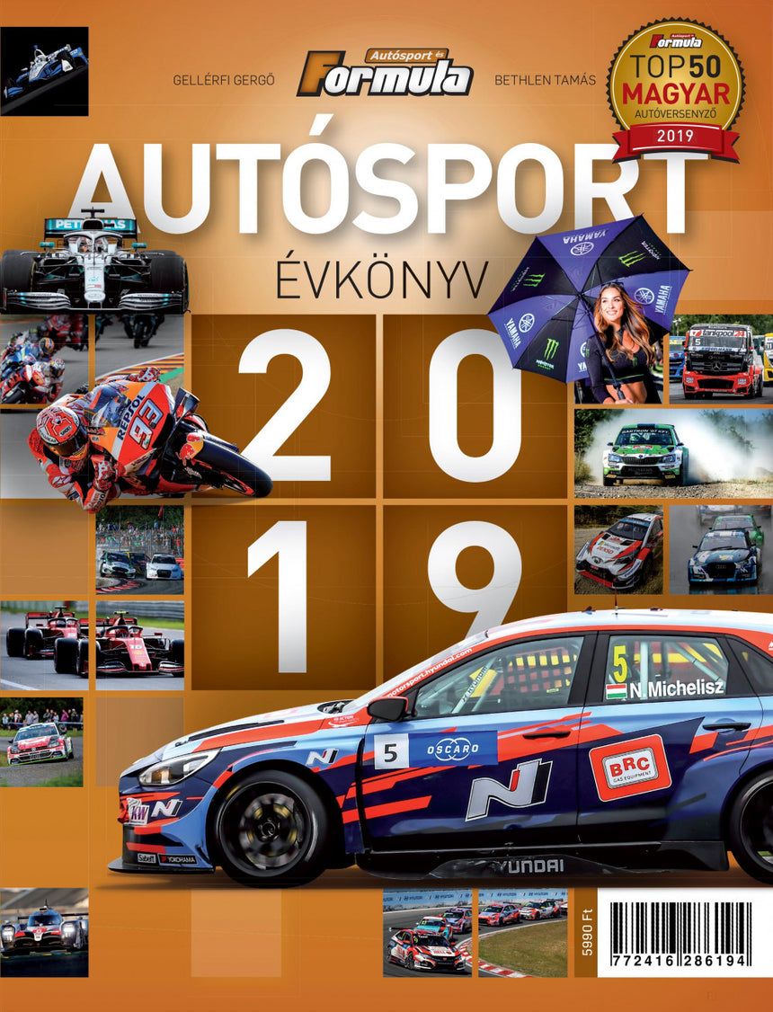Autosport Évkönyv 2019 - Kniha - FansBRANDS®