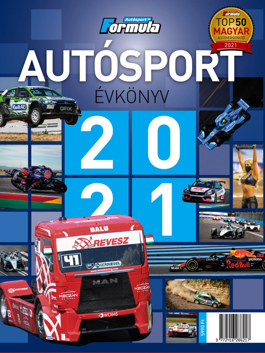 Autosport Évkönyv 2021 - Kniha - FansBRANDS®