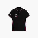 Cadillac F1 polo, drużyna, Tommy Hilfiger, czarne, 2026