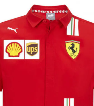 Koszulka Ferrari, zespół Puma, czerwona, 2020