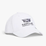 Czapka Cadillac F1, zespół, Tommy Hilfiger, biała, 2026