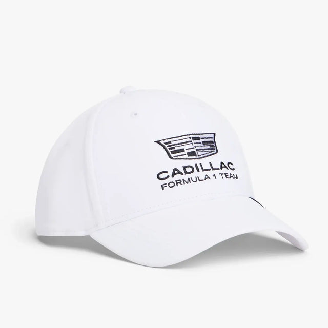 Czapka Cadillac F1, zespół, Tommy Hilfiger, biała, 2026