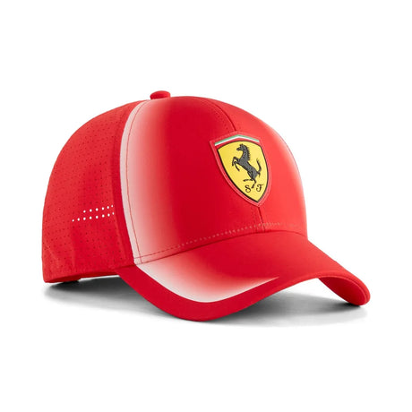 Czapka Ferrari, drużyna, dziecięca, czerwona