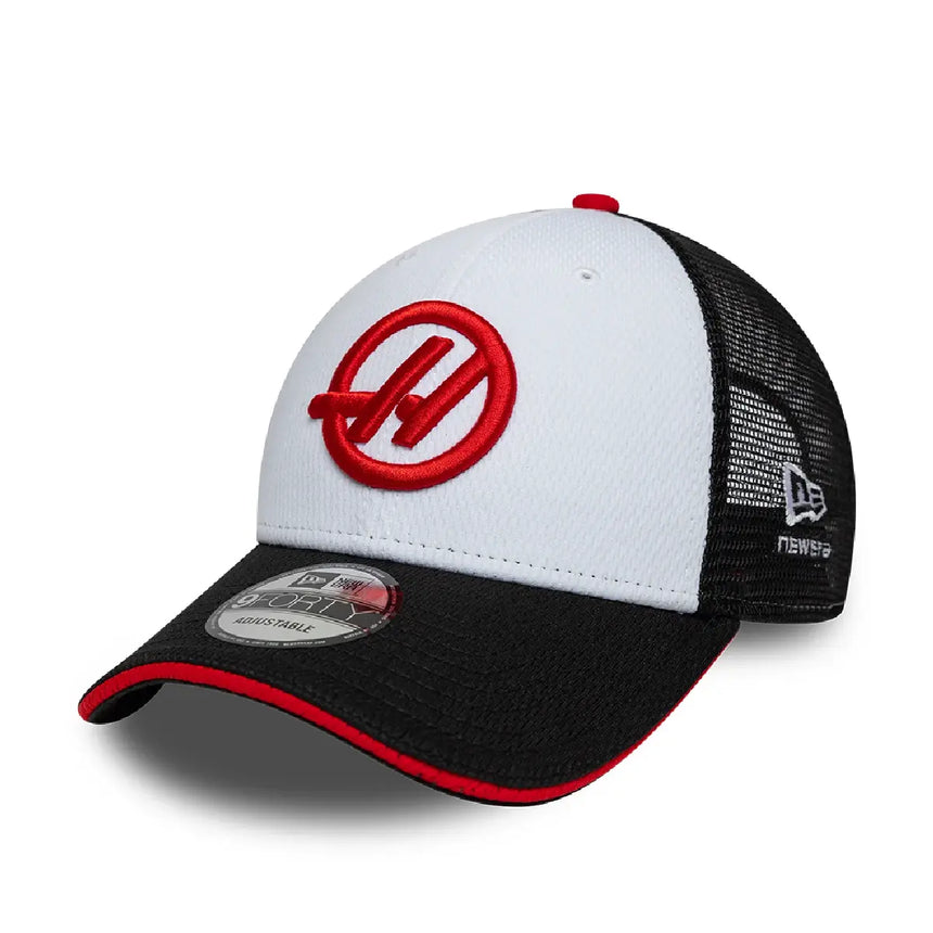 Czapka Haas F1, letnia liga, 9FORTY, New Era, czarna