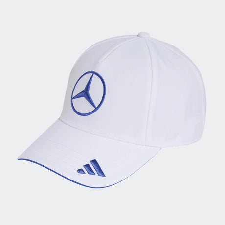 Czapka Mercedes, drużyna, adidas, Kimi Antonelli, biała