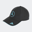 Czapka Mercedes, zespół, adidas, George Russell, czarna