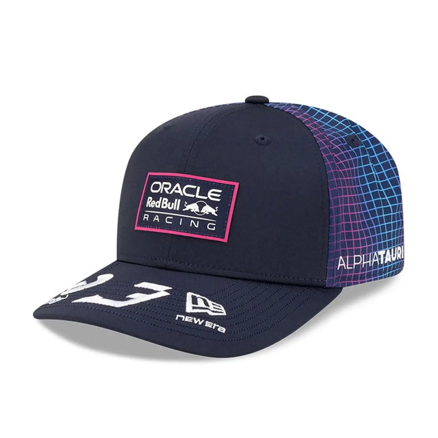 Czapka Red Bull, zespół, Max Verstappen, 9SEVENTY, New Era, Edycja Miami, niebieska, 2026