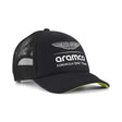 Czapka trucker Aston Martin, czarna