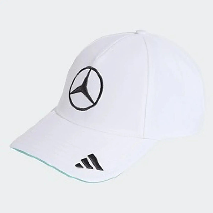 Czapka zespołowa Mercedes, adidas, biała
