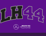 Flaga Mercedes Lewis Hamilton 90X120 bez masztu, fioletowa