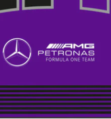 Flaga Mercedes Lewis Hamilton 90X120 bez masztu, fioletowa