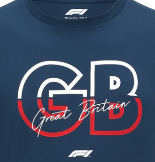 F1 Fanwear, SE Silverstone, Koszulka, 2022, Niebieski,