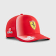 Ferrari czapka, zespół, Charles Leclerc, Puma, dziecięca, czerwona