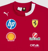 Scuderia Ferrari Drivers Oversized Koszulka z okrągłym dekoltem 🔥