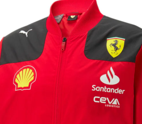 Ferrari Rosso Corsa Teamjacke