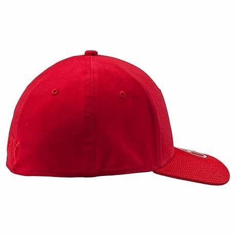 Czapka baseballowa Ferrari, Fullcap, dla dorosłych, czerwona, 2017