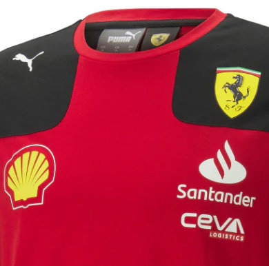 Ferrari Carlos Sainz Rosso Corsa T-shirt