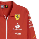 Kurtka Ferrari, Puma, Zespół, czerwona, 2024