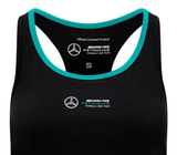 Damska kamizelka racerback Mercedes, czarna
