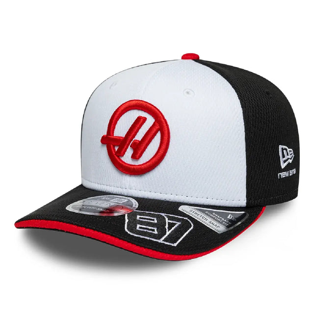 Haas F1 czapka, zespół, Oliver Bearman, 9SEVENTY, New Era, czarna, 2026