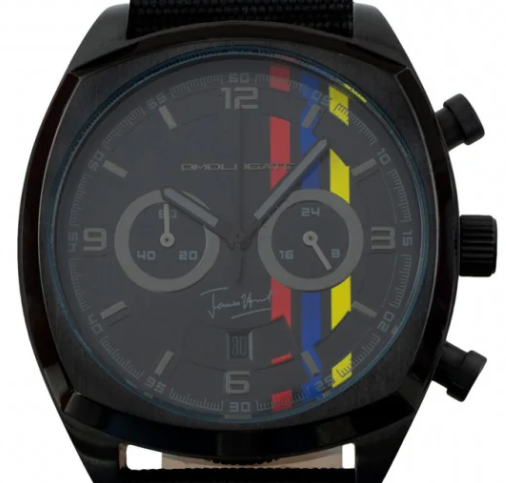 Chronograf Jamesa Hunta, czarny