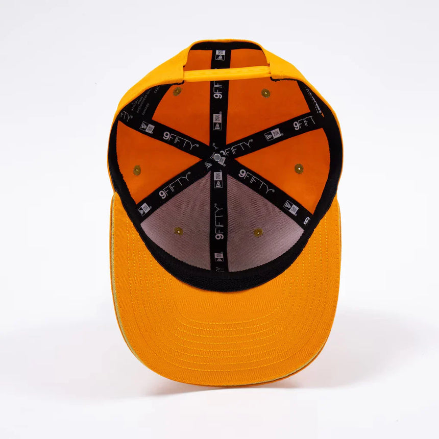 Czapka McLaren, Światowy Mistrz 2025, Lando Norris, New Era, 9FIFTY, pomarańczowa