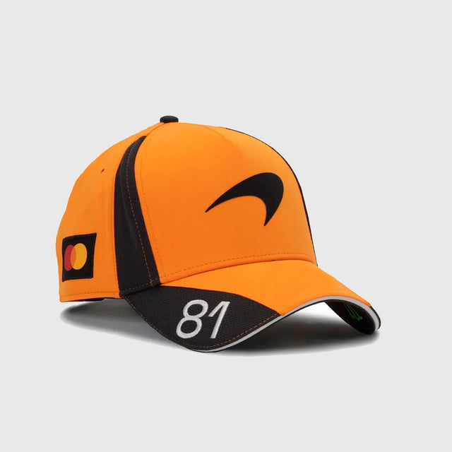 McLaren czapka, zespół, Oscar Piastri, dzieci, papaya, 2026