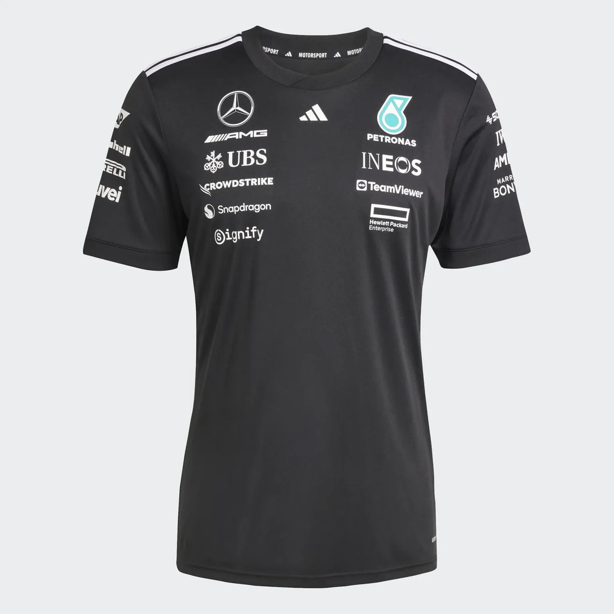 Mercedes Koszulka kierowcy z krótkim rękawem 🔥