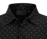 Mercedes Men's Polka Dot Shirt, Black
