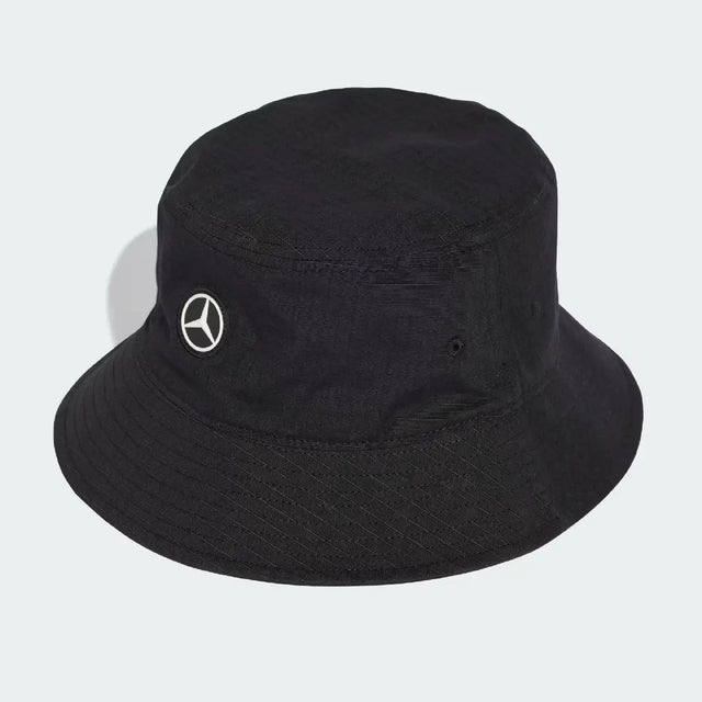 Mercedes czapka, zespół, mechanicy, adidas, czarna, 2026
