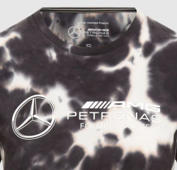 Women's Tie Dye Mercedes T-Shirt, Gray