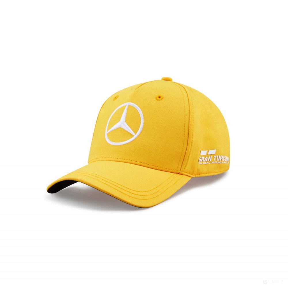 Czapka baseballowa Mercedes Lewis Hamilton, Abu Dhabi GP, dla dorosłych, żółta, 2020
