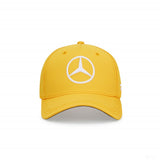 Czapka baseballowa Mercedes Lewis Hamilton, Abu Dhabi GP, dla dorosłych, żółta, 2020