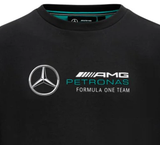 Męska bluza z kapturem Mercedes, czarna