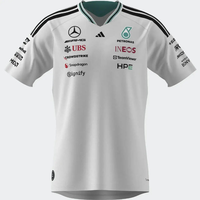 Mercedes Mez, csapat, adidas, biały