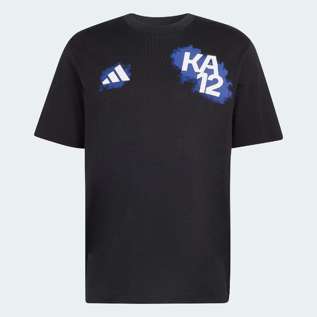 Mercedes póló, Kimi Antonelli, Név & Szám, adidas, czarny, 2026