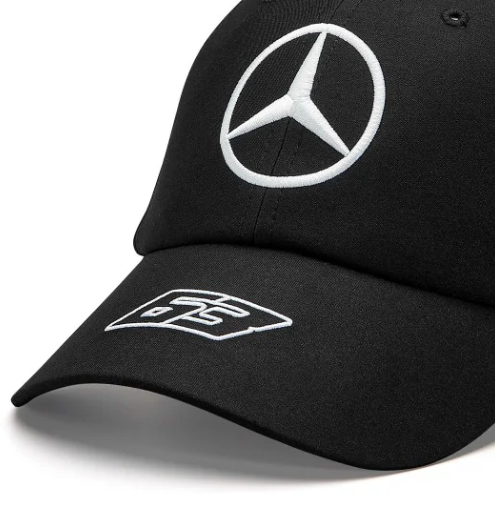 Mercedes Team George Russell Driver Dad Cap, Schwarz, 2023
